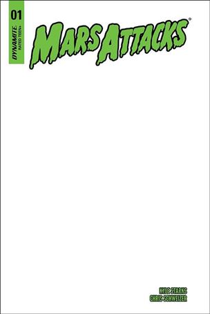 Mars Attacks (2018) issue 1-F Blank Authentix Cover