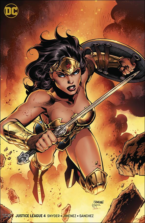 Justice League (2018) issue 4-B Jim Lee Cover