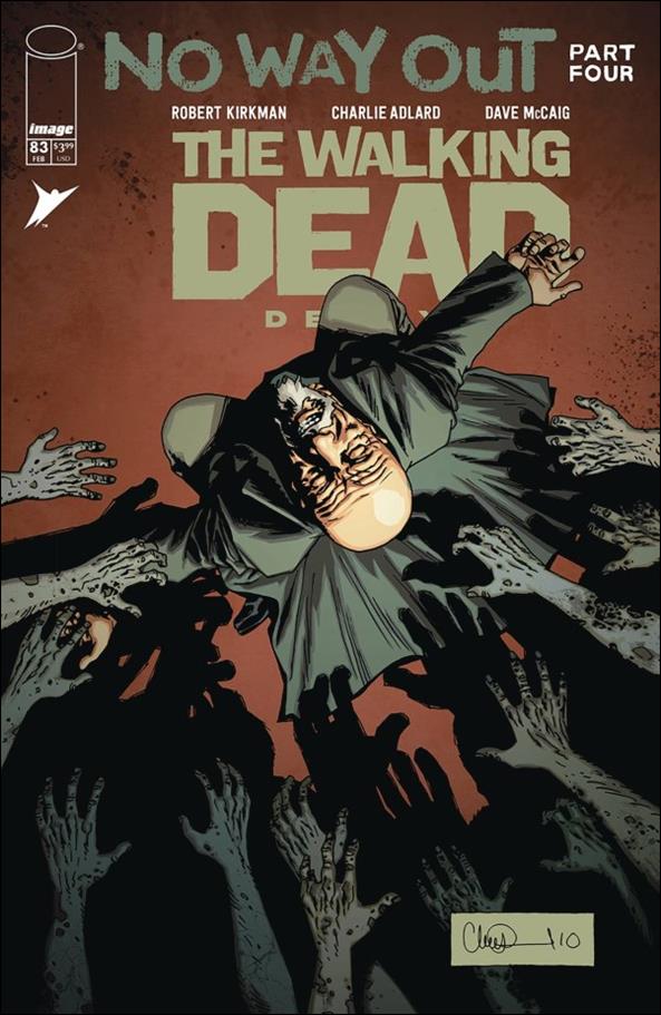 Walking Dead Deluxe issue 83-B Charlie Adlard Cover