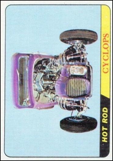 Hot Rods (Base Set) card 30-B Cyclops  (Yellow Back)