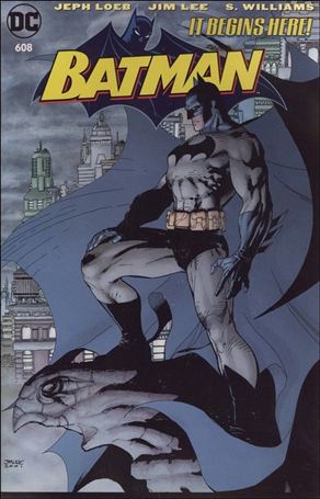 Batman (1940) issue 608-P Jim Lee McFarlane Toys Page Punchers Cover