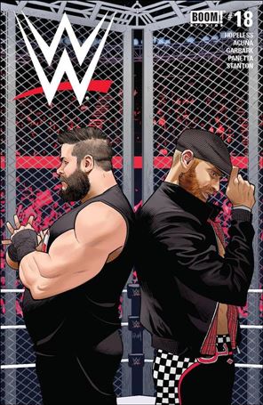 WWE issue 18 Dan Mora Cover