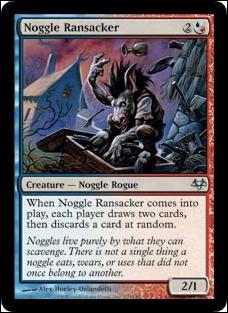 Magic the Gathering: Eventide (Base Set) card 109 Noggle Ransacker