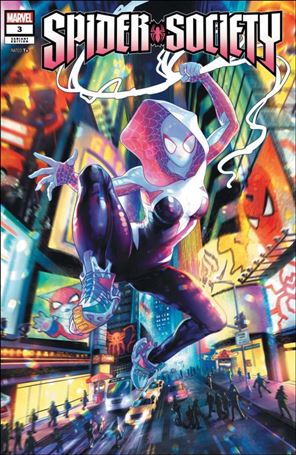 Spider-Society (2024) issue 3-C Meghan Hetrick Cover