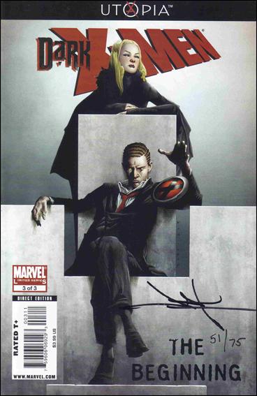 Dark X-Men: The Beginning issue 3-B DF (Signed by Jae Lee) 1/75