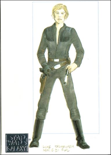 Star Wars Galaxy: Series 1 (Factory Base Set) card 28 Costume Design