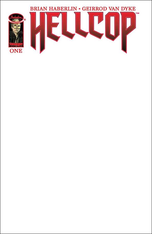 Hellcop (2021) issue 1-D Blank/Sketch Cover