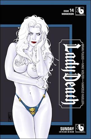 Lady Death (2010) issue 14-G WonderCon Sunday Cover 1/350