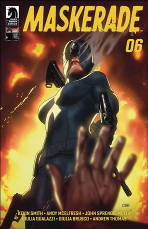 Maskerade issue 6-B Taurin Clarke Cover