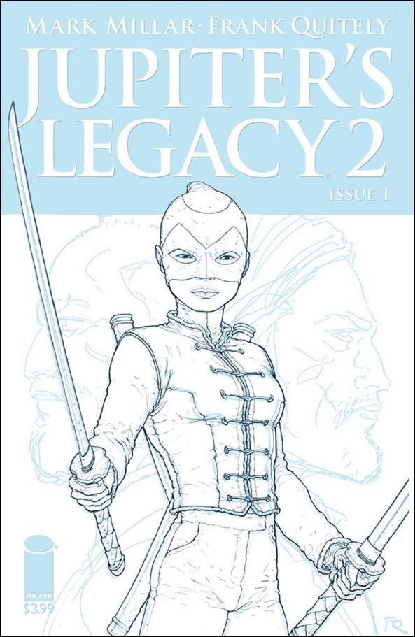 Jupiter's Legacy 2 issue 1-E Frank Quitely Sketch Cover