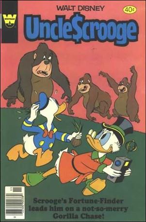 Walt Disney's Uncle Scrooge issue 170-B Whitman Cover