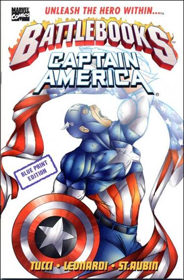 Captain America Battlebook: Streets of Fire issue 1-B Blue Print Edition