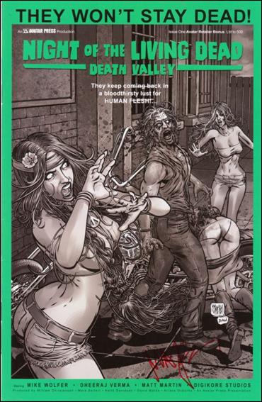 Night of the Living Dead: Death Valley issue 1-H Avatar Retailer Bonus Cover 1/500