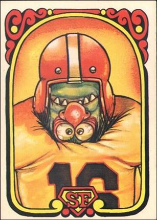 Football Super Freaks (Base Set) card 15 Cedric The Center