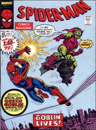 Spider-Man Comics Magazine issue 12-B Digest Sized - 99 Cent Cover
