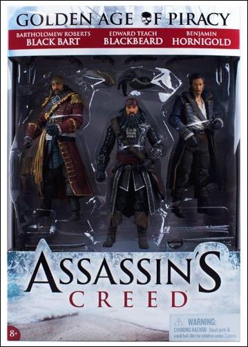 Assassin's Creed IV Black Flag  figure 4 Assassin's Creed IV Black Flag 3-pack