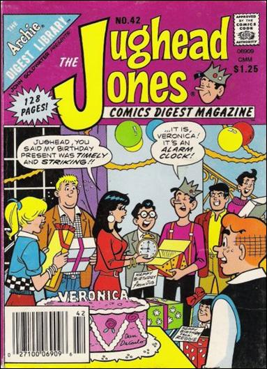 Jughead Jones Comics Digest Magazine issue 42 Digest Sized
