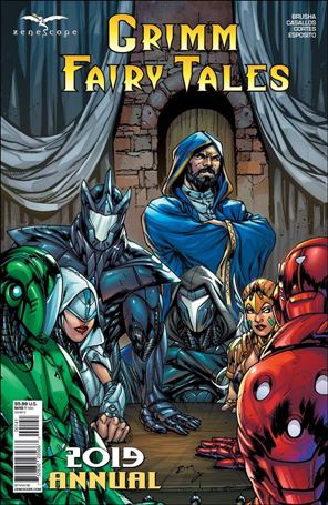 Grimm Fairy Tales Annual issue 2019-D Ian Richardson Cover