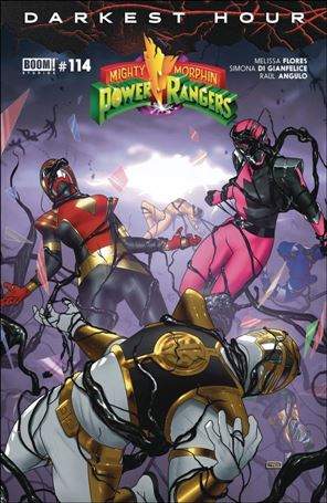 Mighty Morphin Power Rangers issue 114 Taurin Clarke Cover