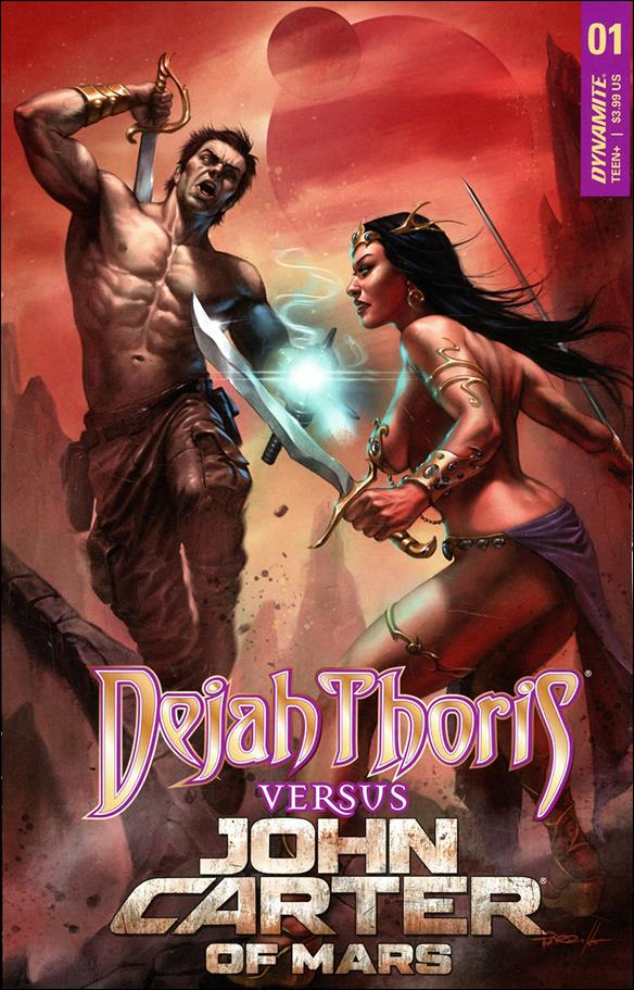 Dejah Thoris Versus John Carter issue 1 Lucio Parrillo Cover
