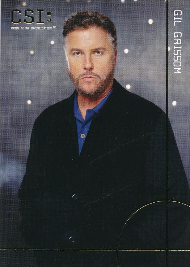 CSI: Crime Scene Investigation - Series Two (Gold Foil Set B) card CSI2-F1 Grissom's Leadership Style