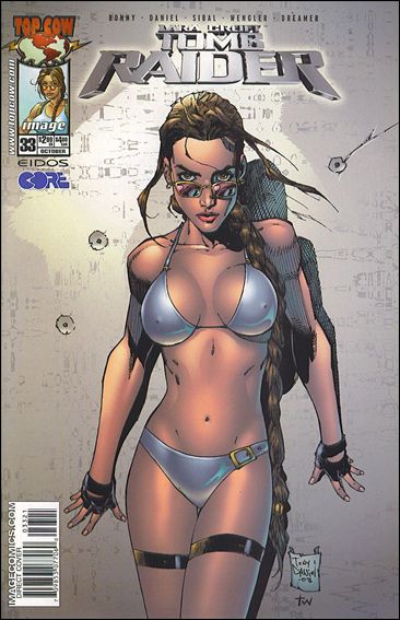 Tomb Raider: The Series issue 33-B Tony Daniel Cover