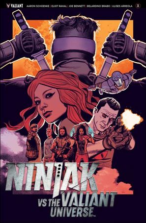 Ninjak vs the Valiant Universe issue 3 Greg Smallwood Cover