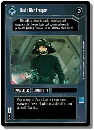 Star Wars: Premiere Limited (Base Set) card 28 Death Star Trooper