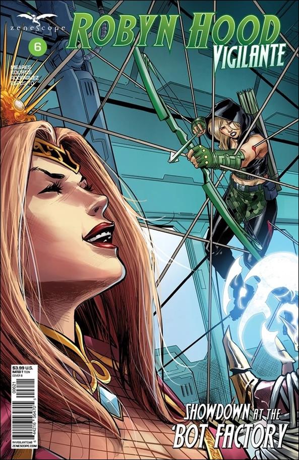 Robyn Hood: Vigilante issue 6-B Martin Coccolo Cover