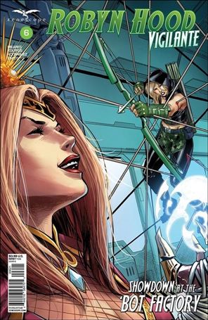 Robyn Hood: Vigilante issue 6-B Martin Coccolo Cover