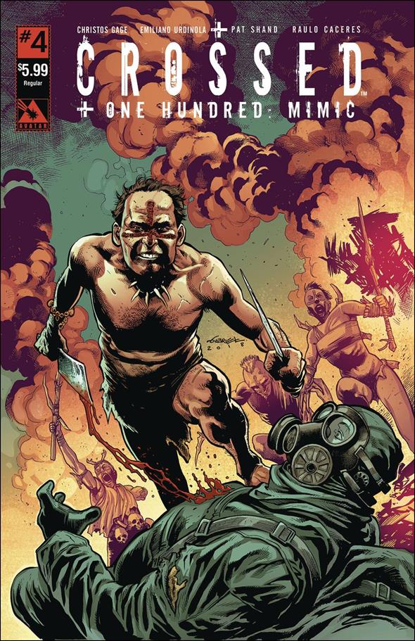 Crossed Plus One Hundred: Mimic issue 4 Gabriel Andrade Regular Cover
