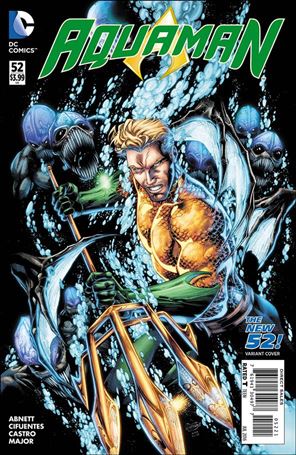 Aquaman (2011) issue 52-B New 52 Homage Cover