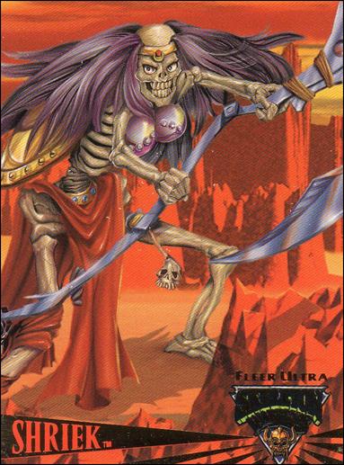 Fleer Ultra Skeleton Warriors (Promo) card 6 Shriek