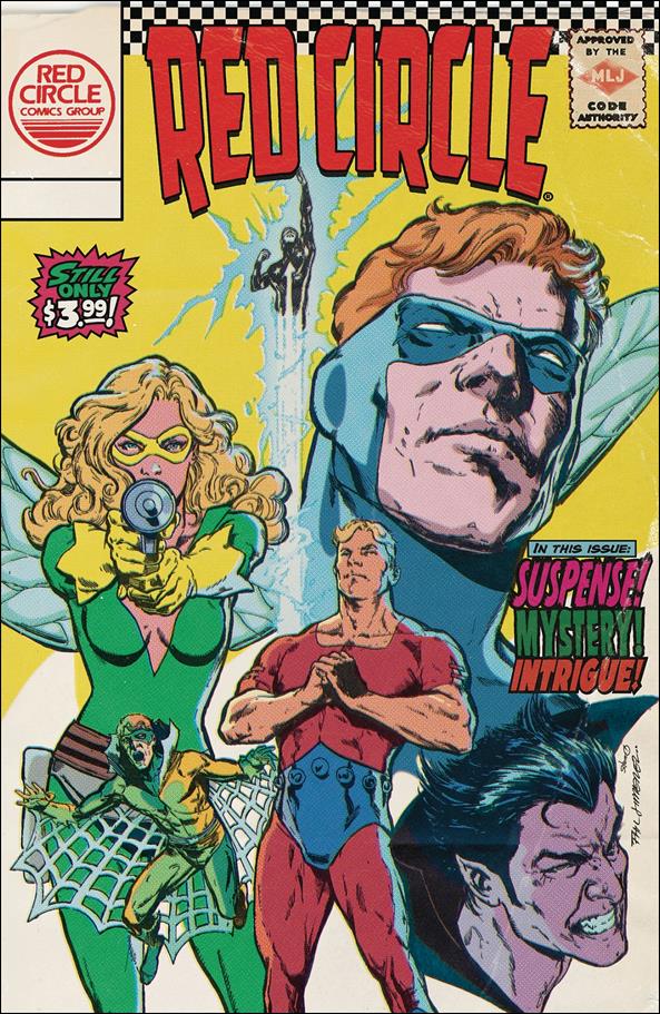 Mighty Crusaders (2017) issue 4-C Phil Jimenez "Throwback" Cover