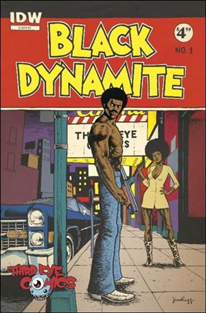 Black Dynamite issue 1-D Jim Rugg Third Eye Comics Cover