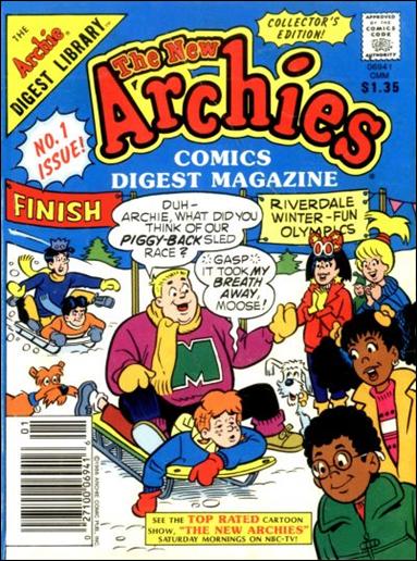 New Archies Comics Digest Magazine issue 1 Digest Sized