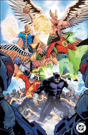 JSA (2024) issue 1-F Travis Mercer Foil Virgin Cover