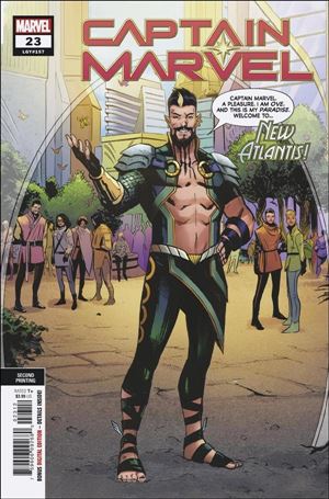 Captain Marvel (2019) issue 23-C Lee Garbett Cover (2nd Printing)