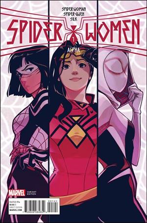 Spider-Women Alpha issue 1-D Stacey Lee 1:25 Cover