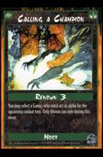 Rage Limited (Base Set) card 37 Calling a Champion 
