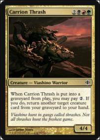 Magic the Gathering: Shards of Alara (Base Set) card 162 Carrion Thrash