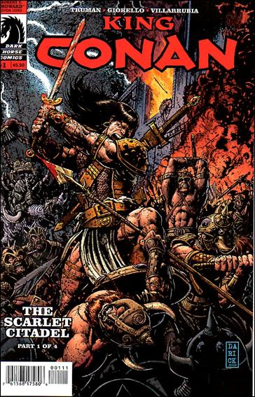 King Conan: The Scarlet Citadel issue 1 Darick Robertson Cover