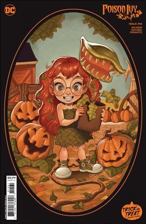 Poison Ivy issue 15-F Chrissie Zullo Trick or Treat Cardstock Cover