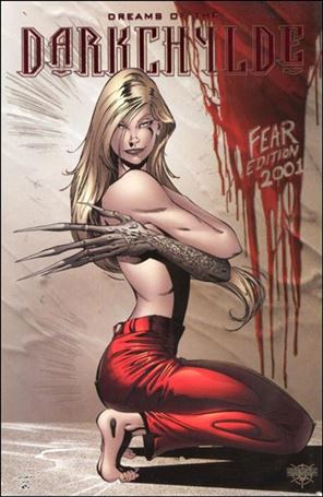 Dreams of the Darkchylde issue 4-D Fear Edition 2001 Ruby Red Foil Cover 1/400