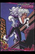 1997 Fleer Ultra Spider-Man (Base Set Red) card 33 Black Cat