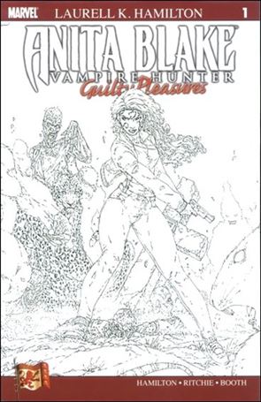 Anita Blake, Vampire Hunter - Guilty Pleasures issue 1-C Brett Booth Sketch Cover