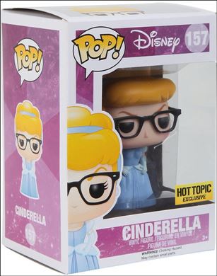 POP! Disney figure 157 Cinderella (Hipster) Hot Topic