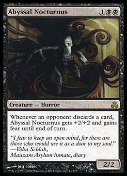 Magic the Gathering: Guildpact (Base Set) card 43 Abyssal Nocturnus