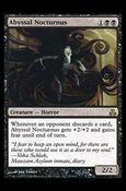 Magic the Gathering: Guildpact (Base Set) card 43 Abyssal Nocturnus
