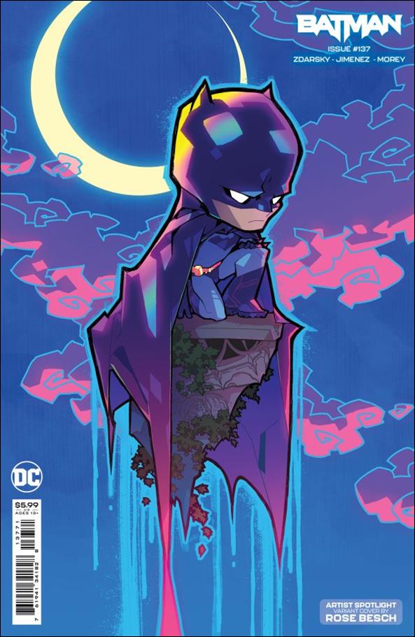 Batman (2016) issue 137-D Rose Besch Creator Cardstock Cover